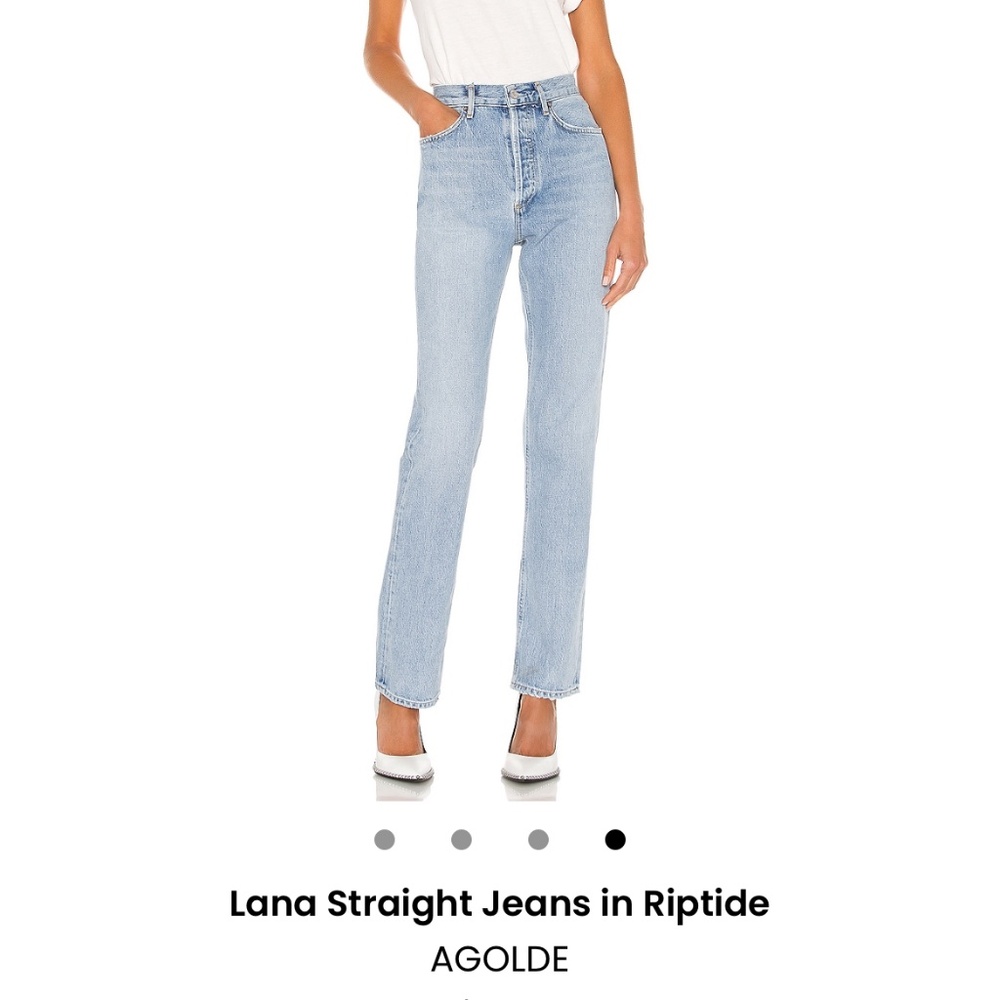 NEW AGOLDE straight leg jeans, size 30